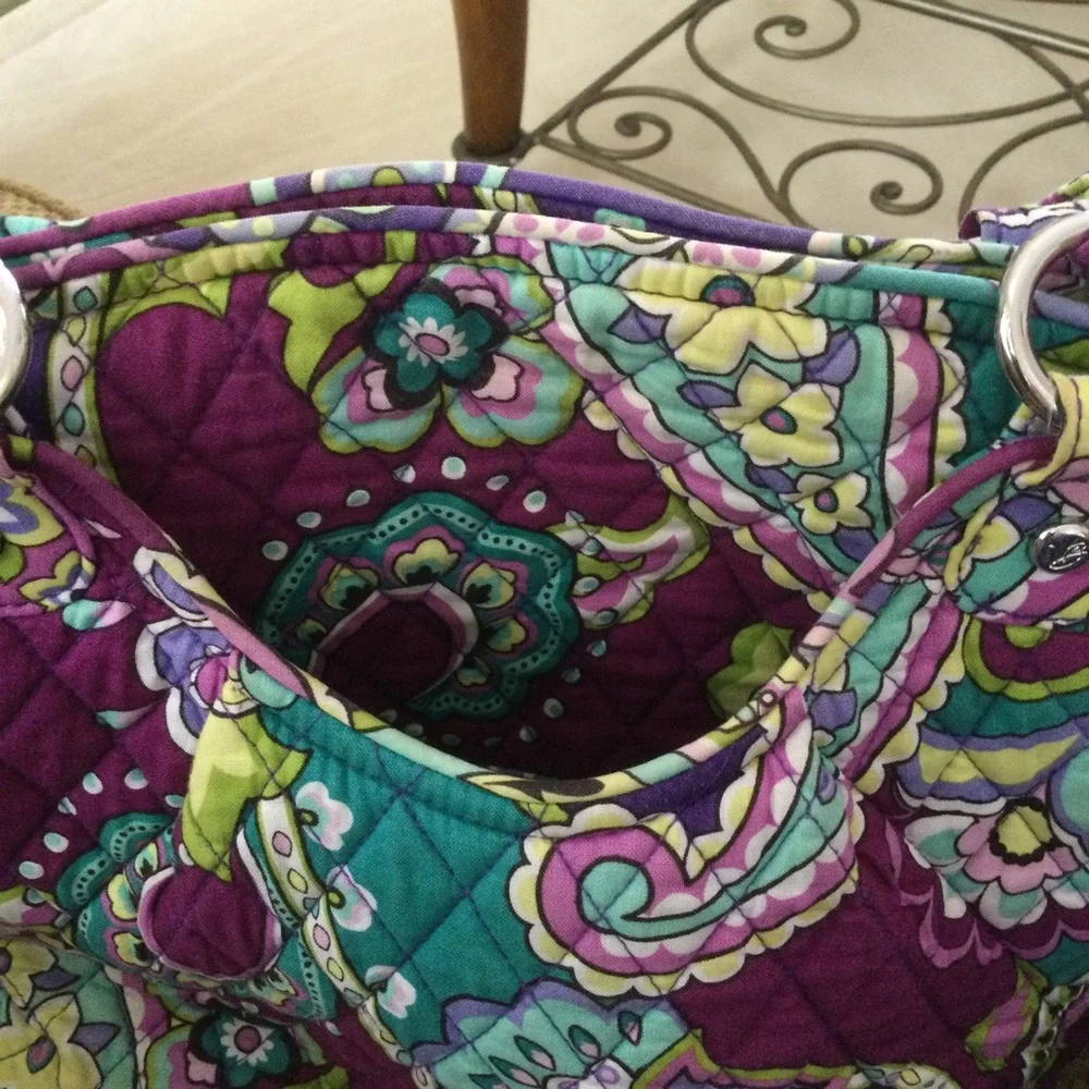 Vera Bradley Glenna Heather Pattern Shoulder Bag